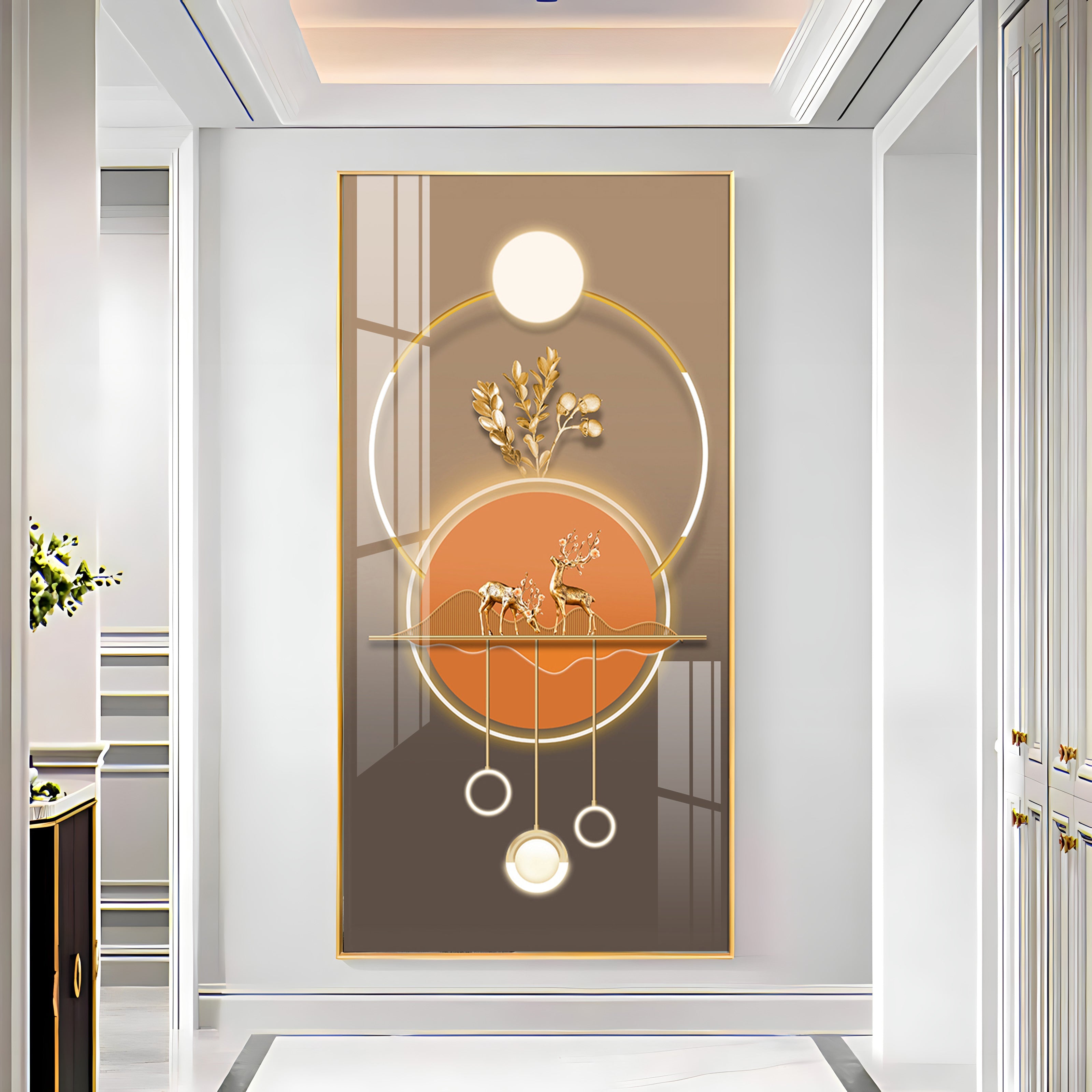 Equine Elegance Premium Acrylic Vertical Wall Art